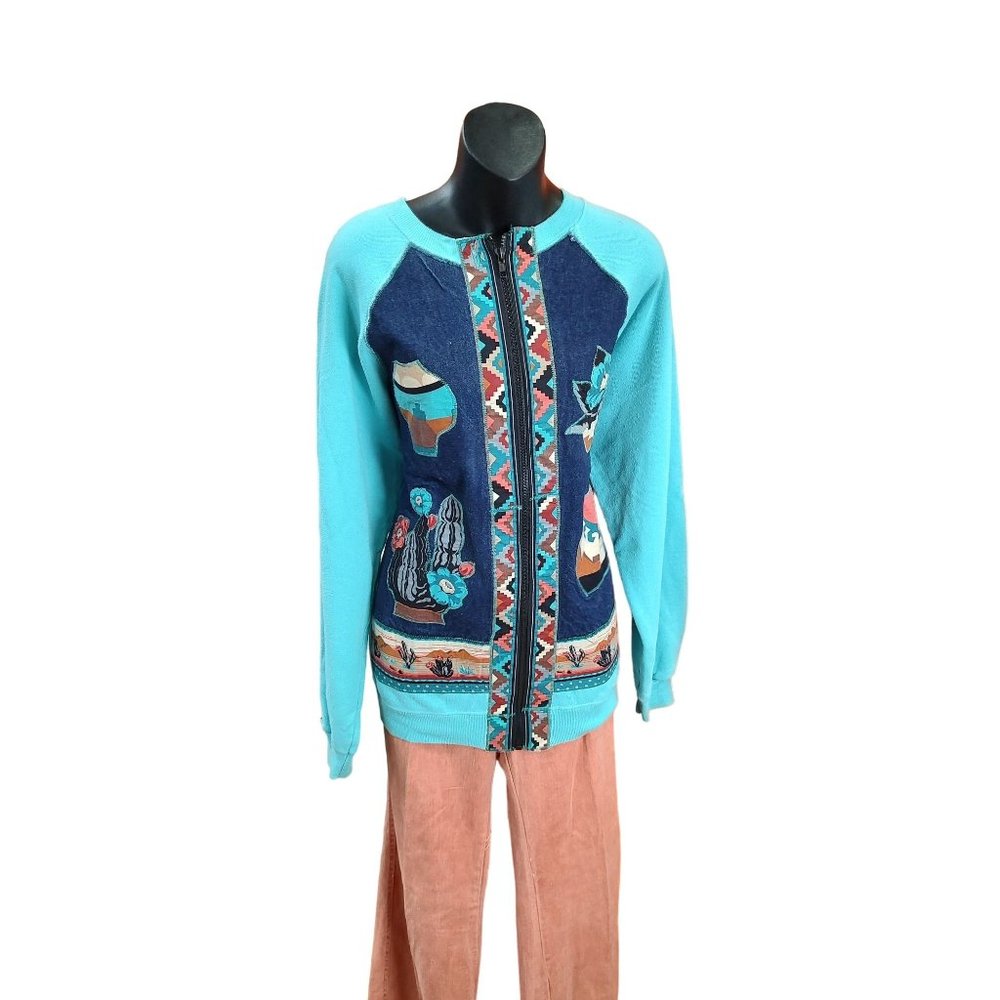 Roberta's Reworked Hanes Sweatshirt